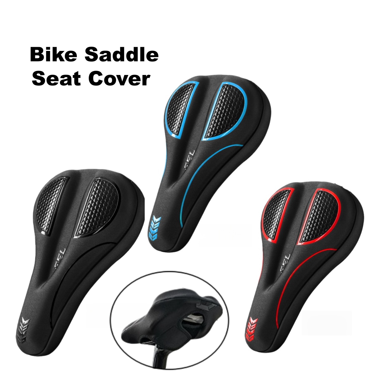 Commuting By Bike - Coussin de selle de vélo rembourré