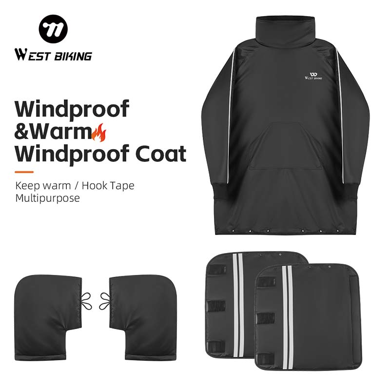 Cycling Commute Jacket - WEST BIKING Veste de cyclisme épaisse