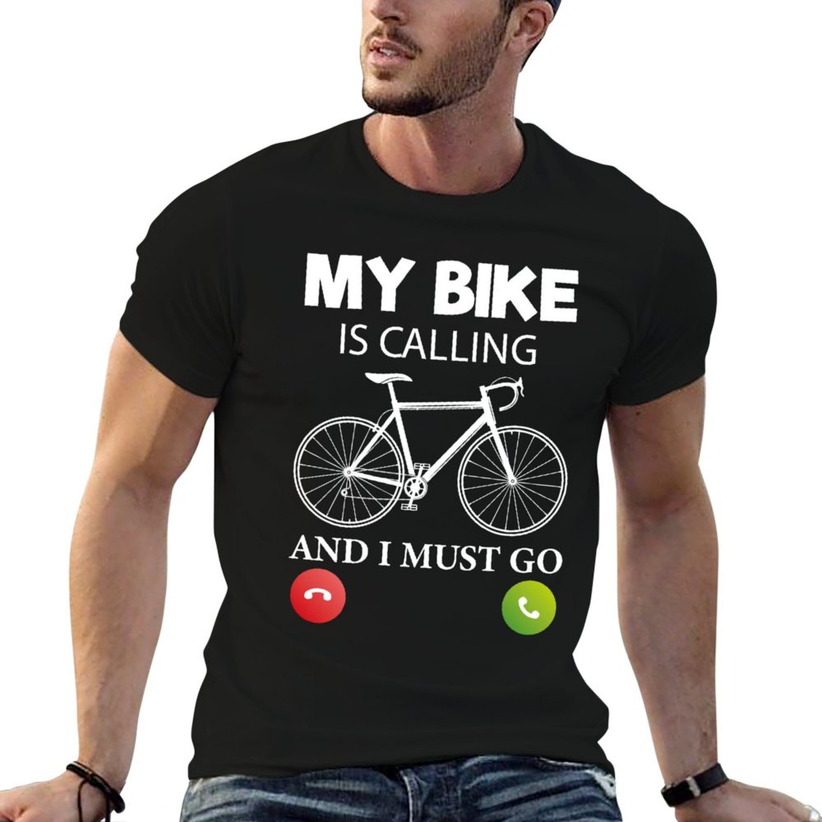Cycling Quote - Mon vélo m'appelle et je dois