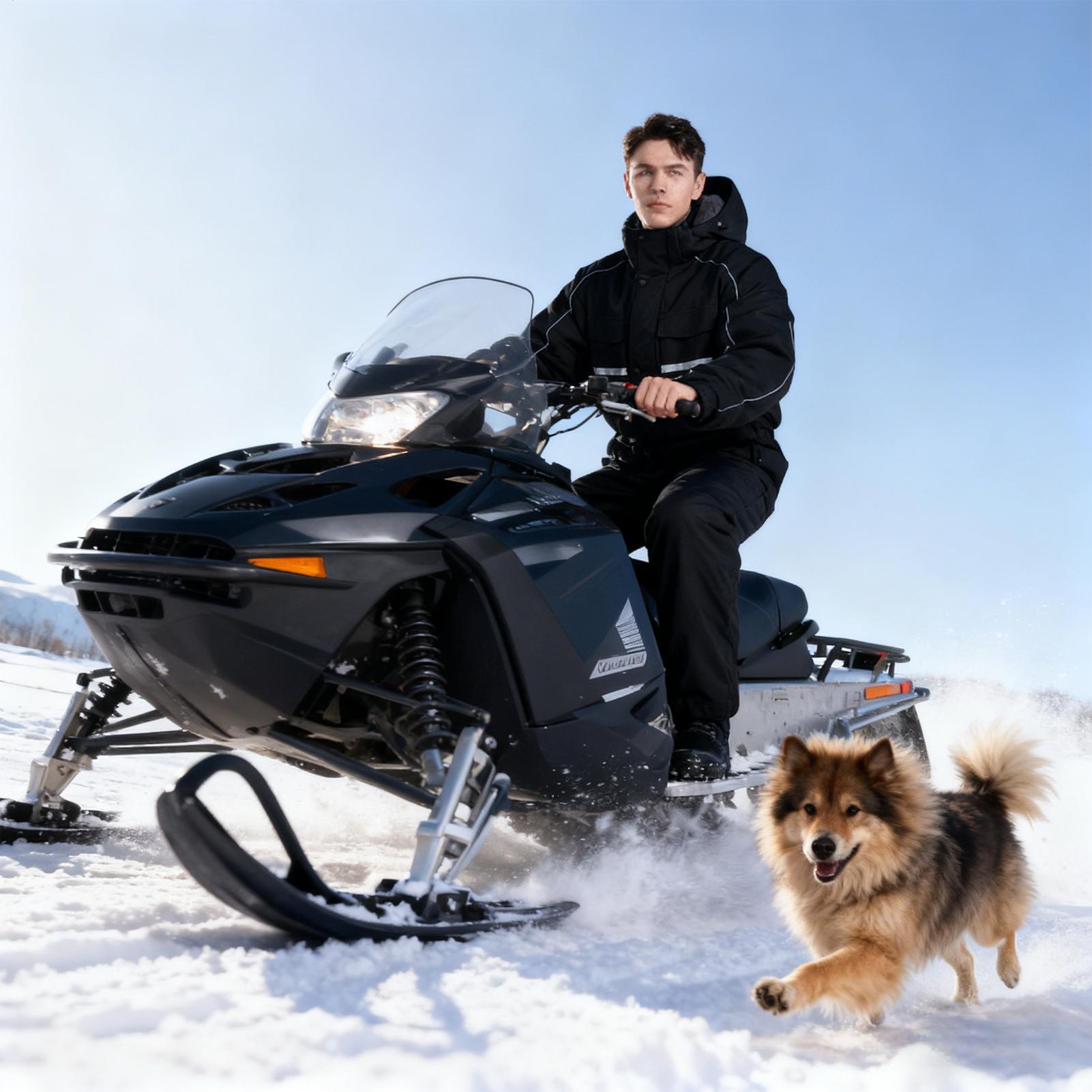 Cycling Commute Clothes - Veste d'hiver pour moto, vêtements chauds