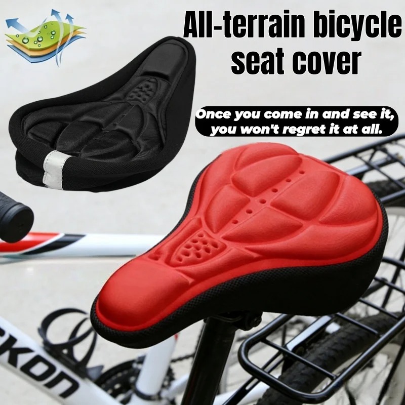 Commuting By Bike - Housse de selle de vélo 3D