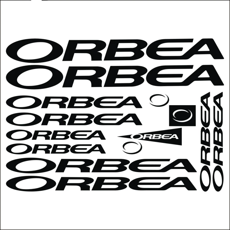 Cycling Quote - 1 ensemble d'autocollants vtt pour ORBEA,