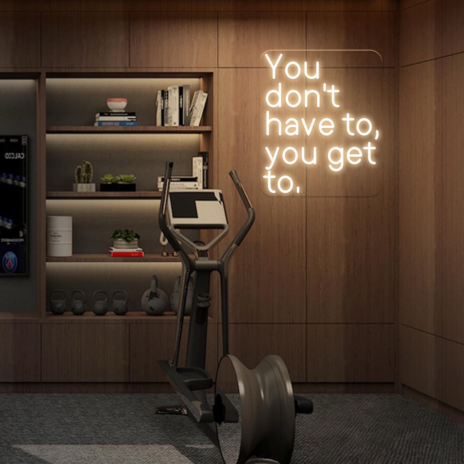 Cycling Quote - Enseigne néon « You Don't Have