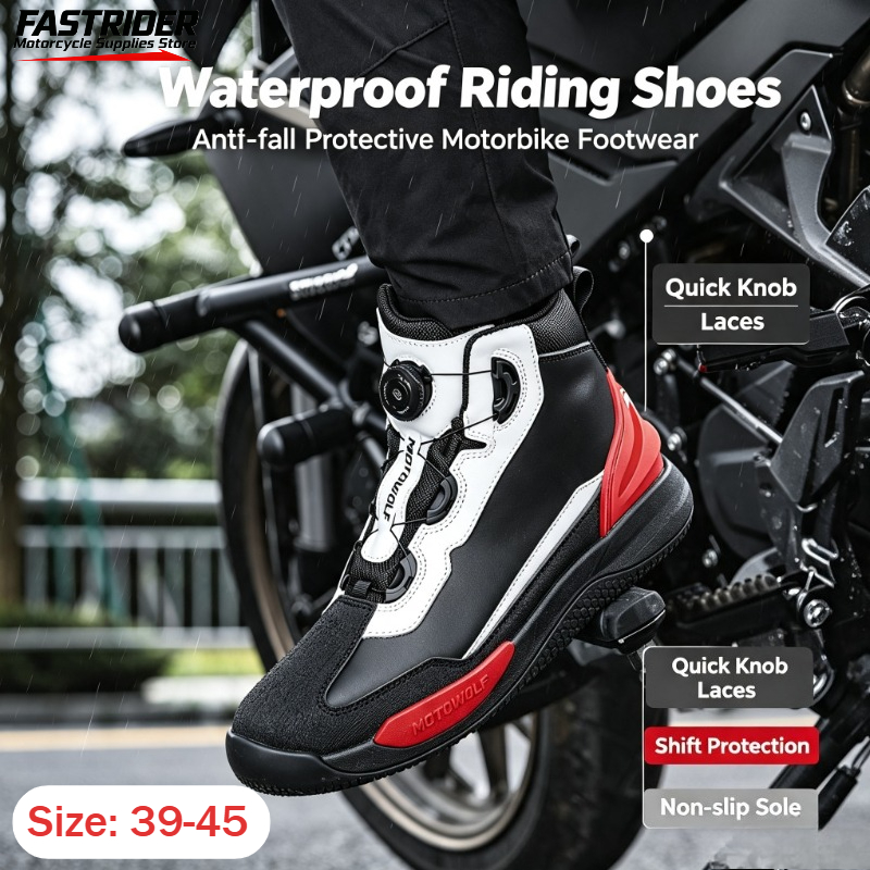 Waterproof Cycling Commute - Chaussures de cyclisme pour hommes, bottes