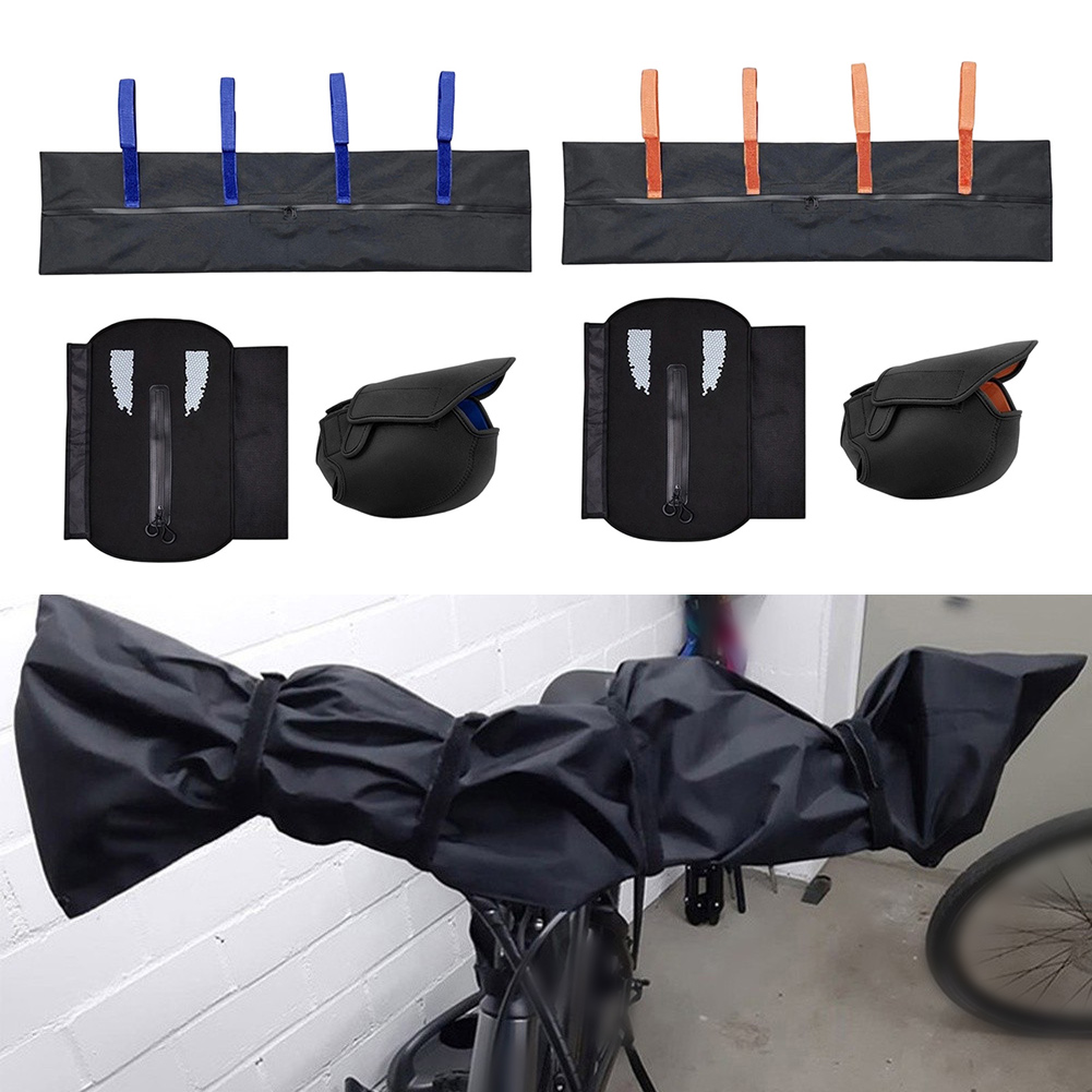 Waterproof Cycling Commute - Ensemble de housses réfléchissantes pour vélo