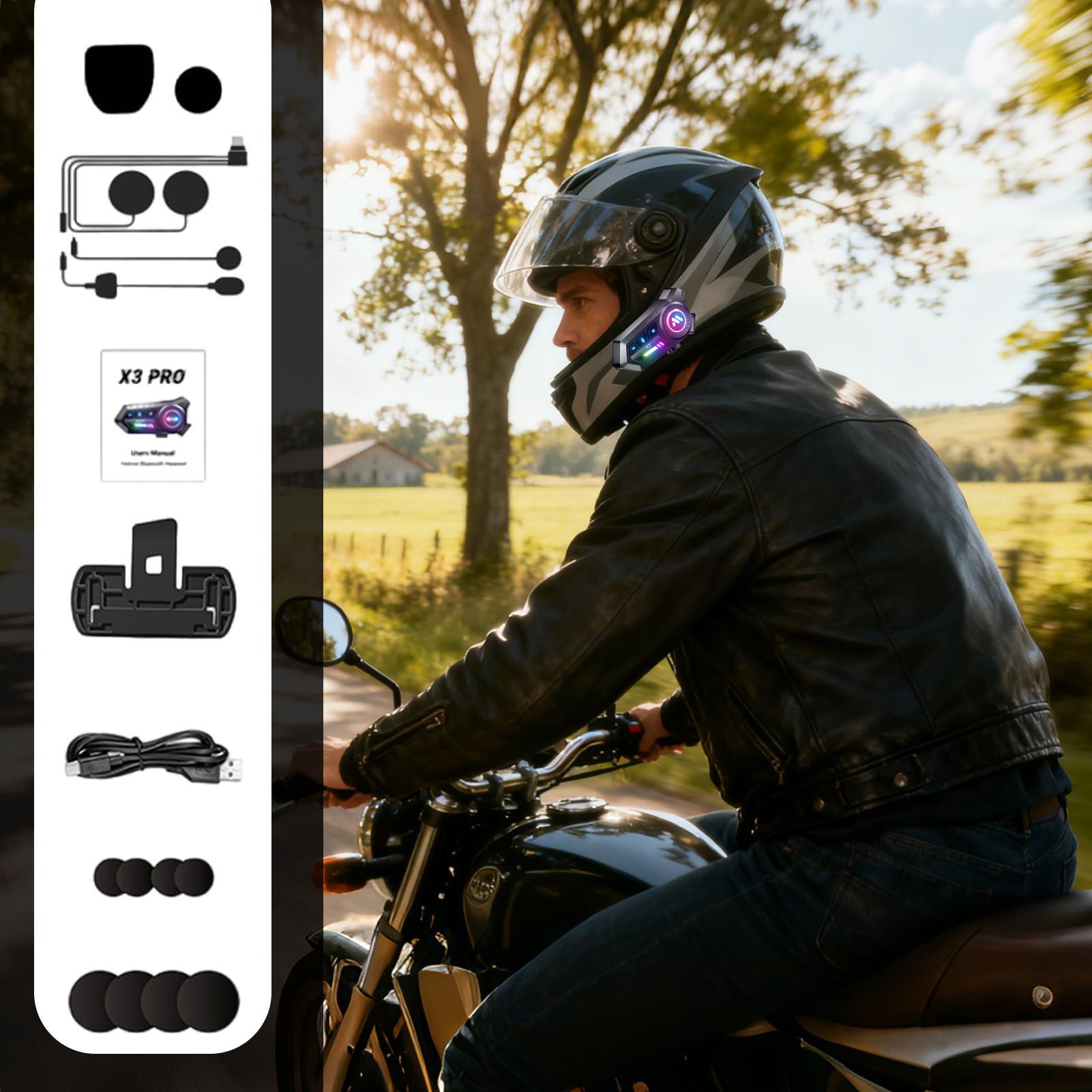 Commute Cycling Helmet - Casque de moto casque intelligent sans