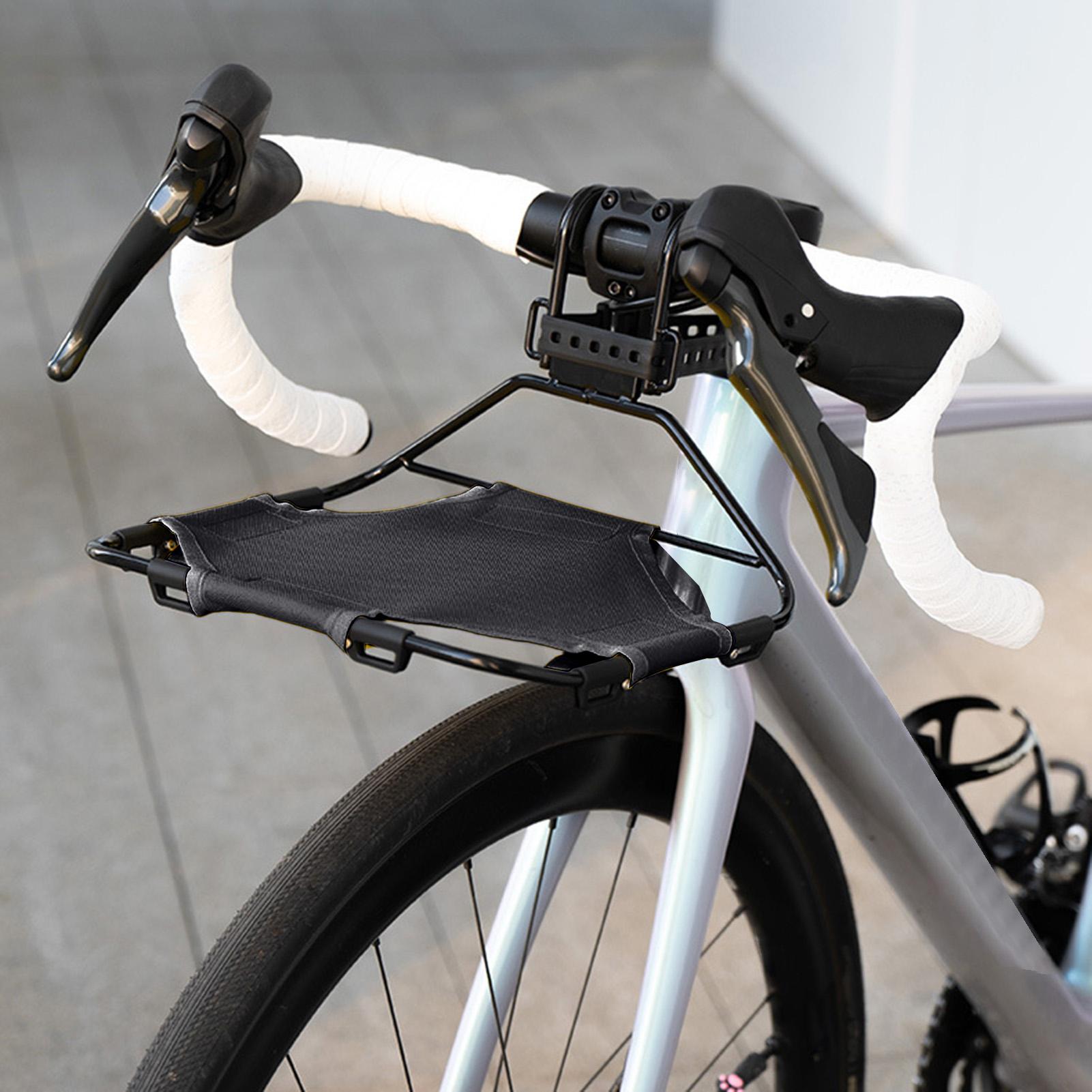 Cycling Commute Distance - Porte-bagages avant de vélo détachable et