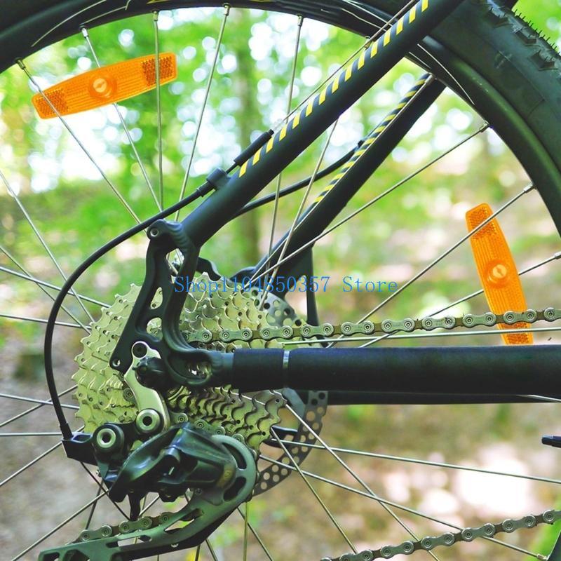 Spoke Reflector Set - 652F 8 pièces réflecteurs vélo réflecteurs