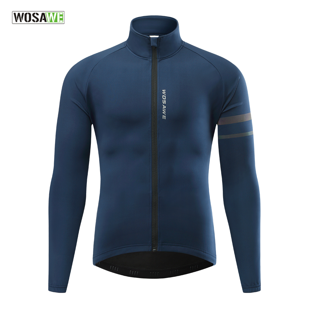 Cycling Commuter Jacket - WOSAWE hommes thermique hiver cyclisme veste