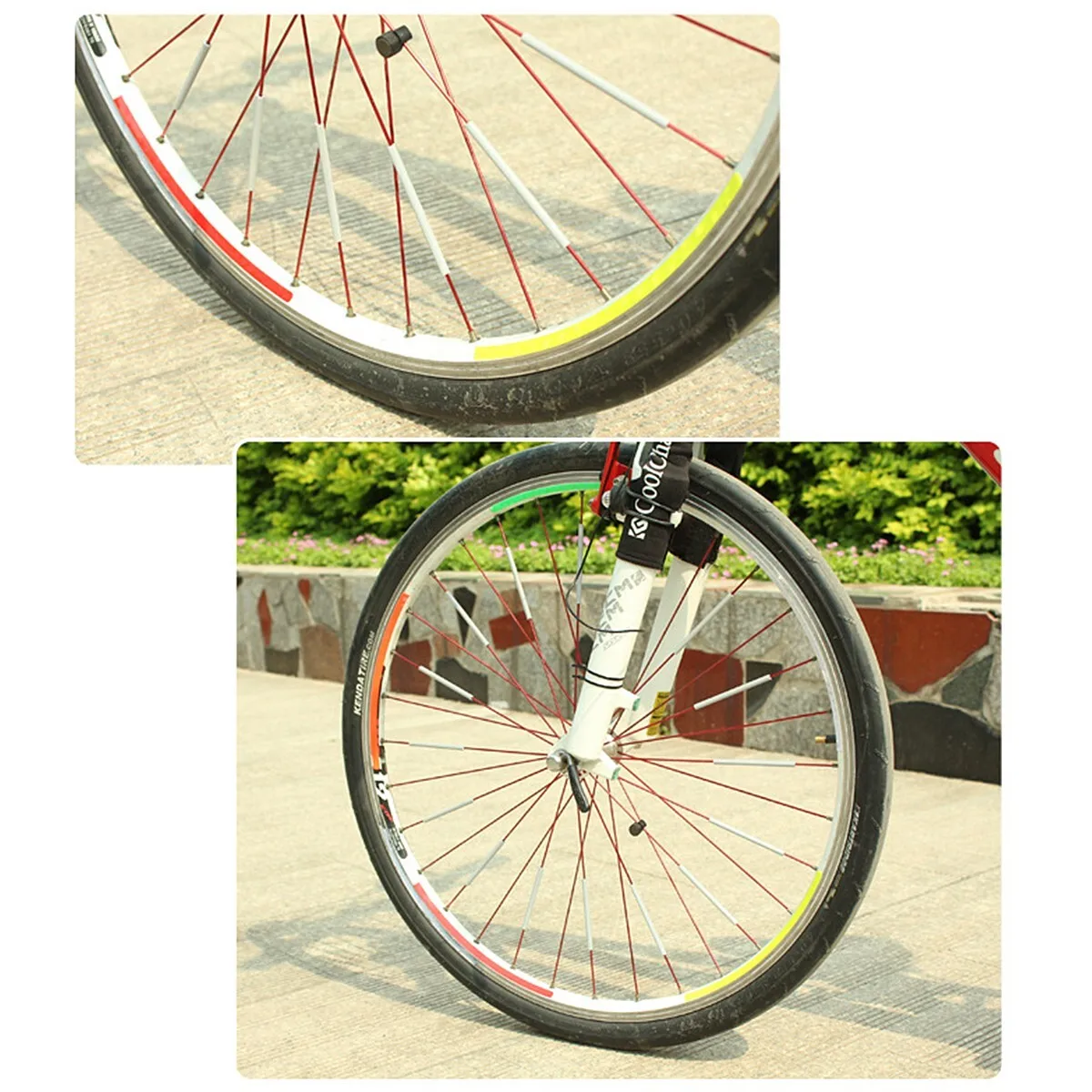 12 pièces/ensemble Réflecteurs - Spoke Reflector Set avis et prix