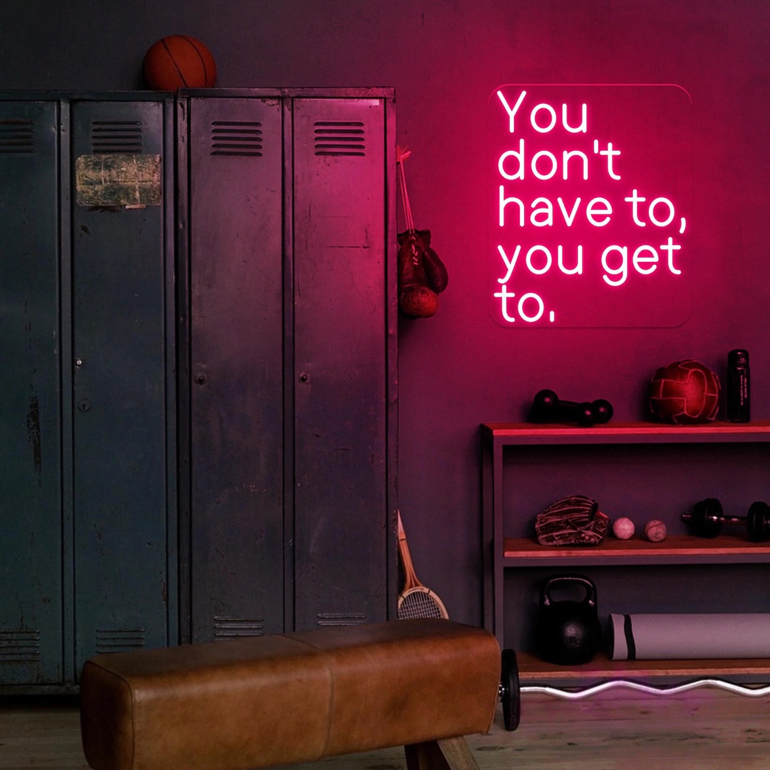 Enseigne néon « You Don't Have - Cycling Quote avis et prix