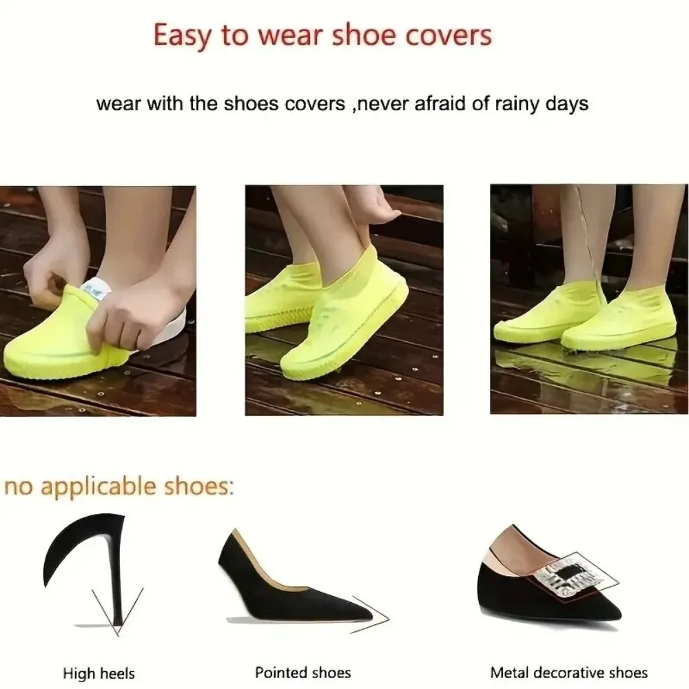 Couvre-bottes de pluie en sili - Waterproof Cycling Commute avis et prix