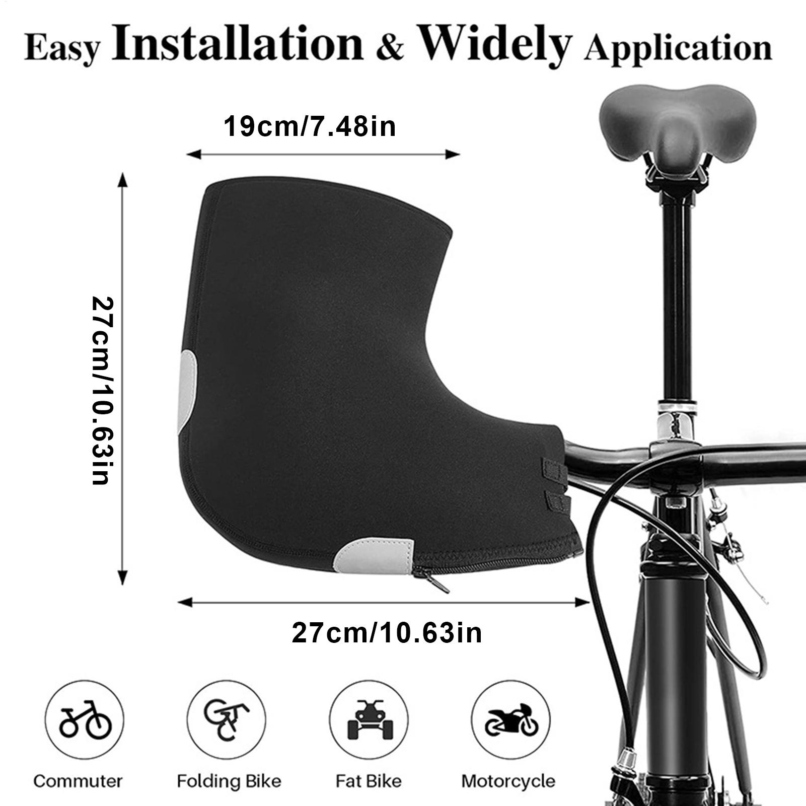 Mitaines de guidon de vélo cou - Waterproof Cycling Commute avis et prix
