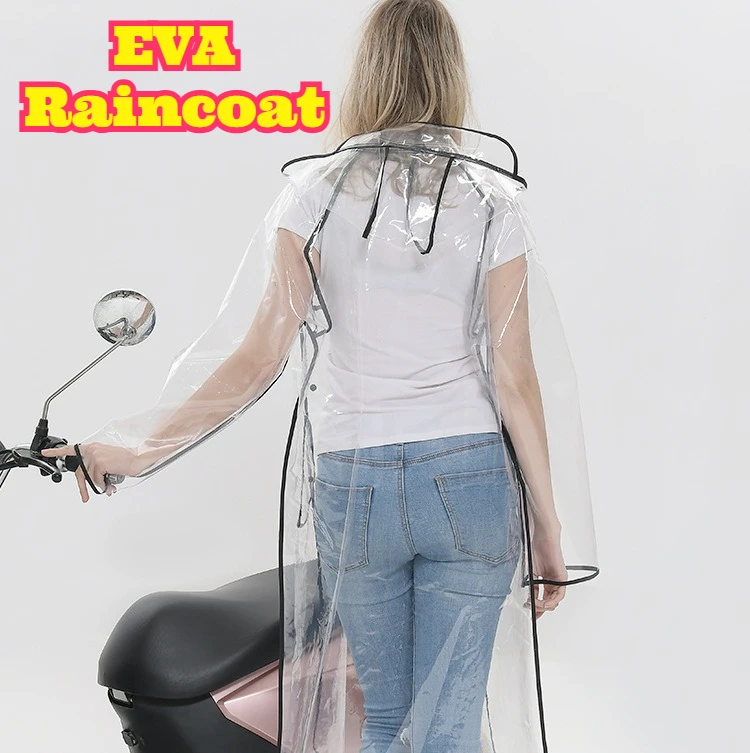 Imperméable long transparent e - Waterproof Cycling Commute avis et prix