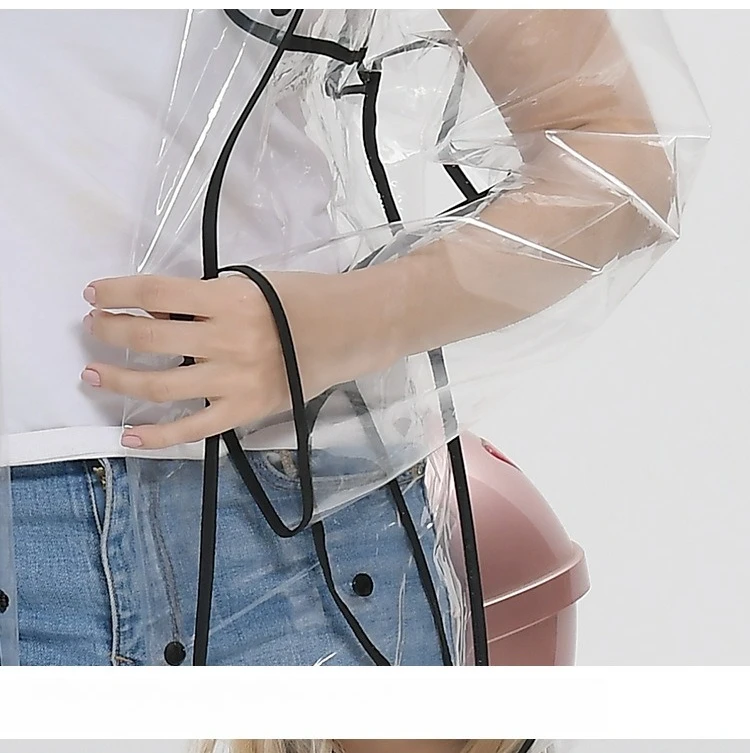 Imperméable long transparent e - Waterproof Cycling Commute avis et prix