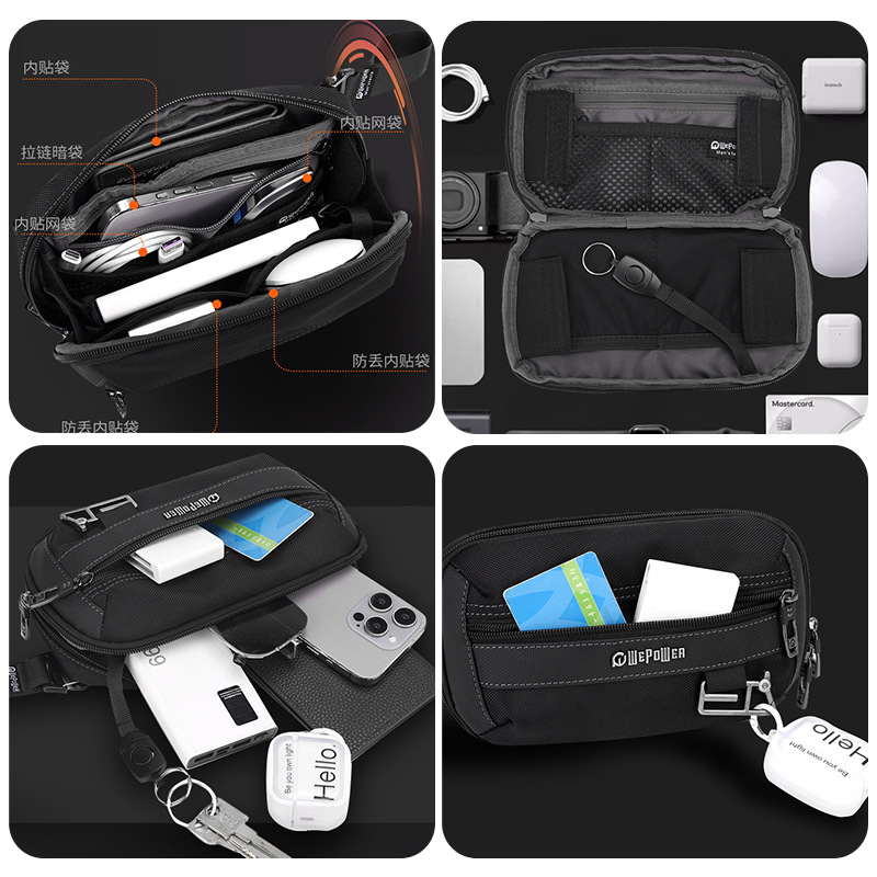 Sac banane de cyclisme décontr - Waterproof Cycling Commute avis et prix