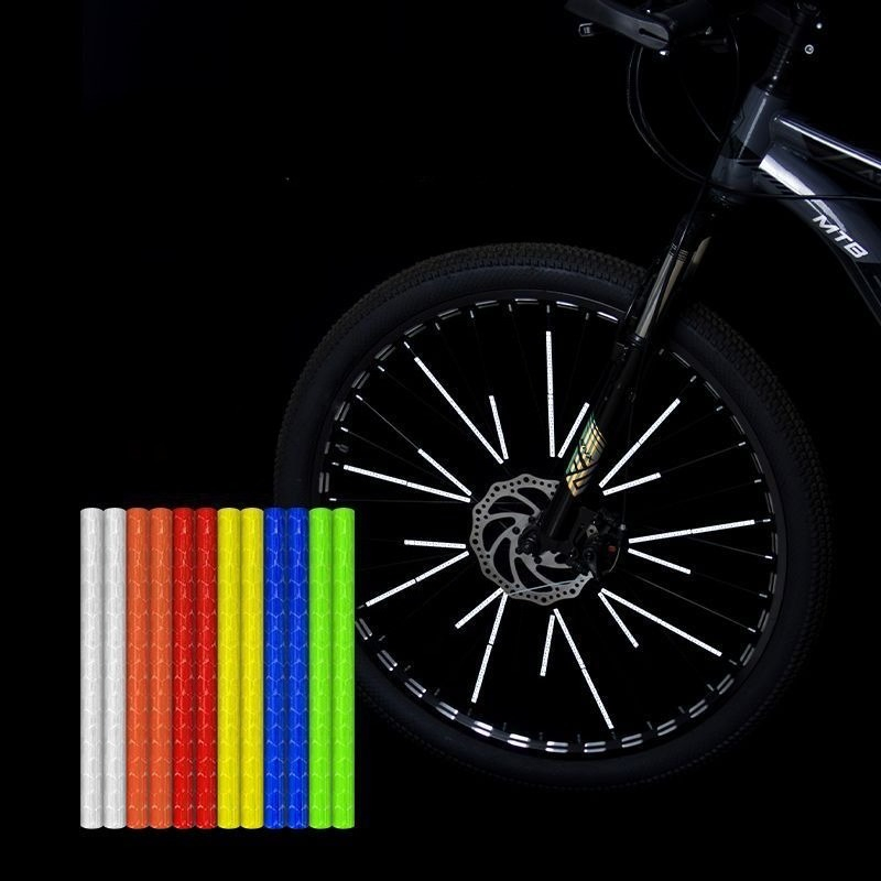 Lot de 12 réflecteurs à clipse - Spoke Reflector Set avis et prix